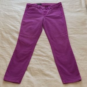 SOLD J. Crew Toothpick Corduroy Skinny Jean Capris